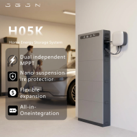 Batterie LiFePO4 résidentielle JGJN 51.2V 10kWh 15kWh 16kWh avec BMS intégré IP54 pour énergie solaire hors réseau