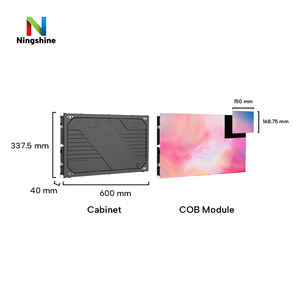 16:9 600X337.5mm P0.7 P0.9 P1.<span class=keywords><strong>2</strong></span> P1.5 COB 비디오 벽 실내 원활한 작은 픽셀 피치 디스플레이 화면 - Product Image 2