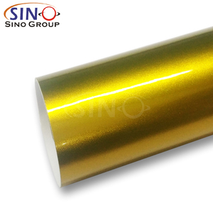 Super brillant couleur bonbon <span class=keywords><strong>Logo</strong></span> rouge voiture Wrap autocollant Air bulle gratuit impression numérique vinyle autocollants - Product Image 2