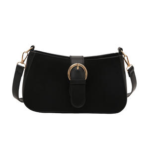 Bolso de mujer esmerilado con hebilla de cinturón 2024 nuevo bolso de hombro Popular para axilas para damas - Product Image 5