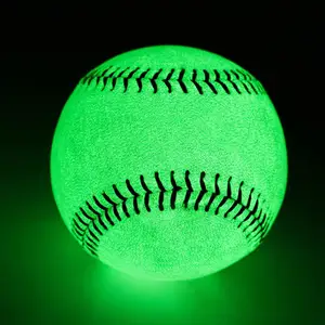 Palline da Baseball luminose notturne da 9 pollici regali per bambini regali per feste di Baseball firma Softball da Baseball commemorativo