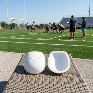 Genouillères de football américain en EVA personnalisées fabriquées à Taïwan, légères et épaisses, ensemble de vêtements de sport pour enfants, équipement de protection, exportation - Product Image 1