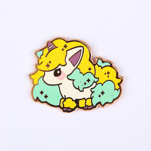 Chapeau en métal pour vêtements artisanaux Épingles de revers en métal Épingle Pokemon mignonne de dessin animé Épingle en émail Pokemon personnalisée - Product Image 5