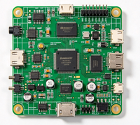 Carte mère de robot intelligent PCBA, carte de circuit imprimé HDI FR4 personnalisée, assemblage SMT DIP, conformité FCC RoHS pour équipement robotique IA
