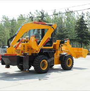 Radlader-Bagger lader der Marke China <span class=keywords><strong>TOP</strong></span> <span class=keywords><strong>10</strong></span> mit CE-ISO-Zulassung - Product Image 5