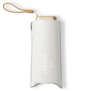 Parapluie de voyage miniature personnalisé pour femme, logo personnalisé, design moderne, structure en fibre de verre, cinq plis, tissu pongé 210T - Product Image 6