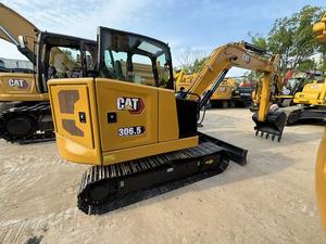 Excavadora de cadenas CAT 306.5 usada original de buen rendimiento, miniexcavadora de 6.5 toneladas, excavadora Cat en venta con alta calidad - Product Image 6