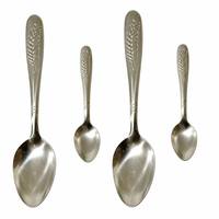 Ensemble de couverts en acier inoxydable de qualité supérieure, couteau, fourchette, cuillère, argenterie, mariage, hôtel, restaurant, vente en gros