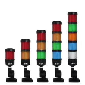 YHD ZHD01 Three-Color Signal Tower Factory Price Warning Light Foldable High Quality Signal Light for CNC Machine