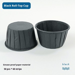 Moule à cupcakes <span class=keywords><strong>en</strong></span> papier de couleur unie, style basique, pour usage universel <span class=keywords><strong>en</strong></span> cuisine domestique et <span class=keywords><strong>en</strong></span> boulangerie professionnelle - Product Image 6