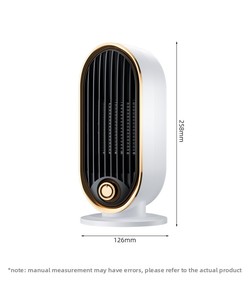 Calentador <span class=keywords><strong>de</strong></span> ventilador PTC vertical <span class=keywords><strong>pequeño</strong></span> para el hogar, soplador <span class=keywords><strong>de</strong></span> aire caliente <span class=keywords><strong>de</strong></span> calentamiento rápido para dormitorio, <span class=keywords><strong>enchufe</strong></span> europeo, fácil instalación en el escritorio - Product Image 6