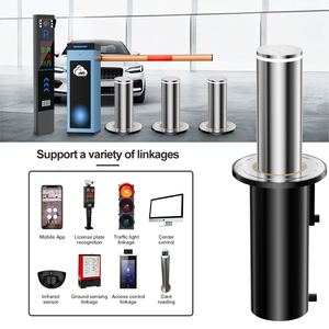 自动液压升降护柱遥控不锈钢安全伸缩安全柱护柱 - Product Image 2
