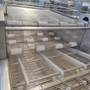 Machine automatique <span class=keywords><strong>de</strong></span> battage et <span class=keywords><strong>de</strong></span> chapelure Patty Machine d'enrobage <span class=keywords><strong>de</strong></span> miettes <span class=keywords><strong>de</strong></span> pâte à crevettes d'occasion industrielle - Product Image 5