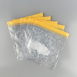 Custom Made Transparent Food Storage Bags 3 Wire Square Rectangle Self Sealing For Snack Preservation - Product Image 2
