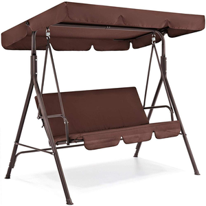 Toldo de columpio <span class=keywords><strong>para</strong></span> exteriores, silla <span class=keywords><strong>para</strong></span> 3 personas, sofá, dosel <span class=keywords><strong>para</strong></span> patio - Product Image 5