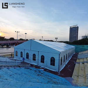 500 1000 300 평방 미터 긴 시간 영구 사용 저장 창고에 대 한 최고 품질 알루미늄 구조 텐트 - Product Image 6