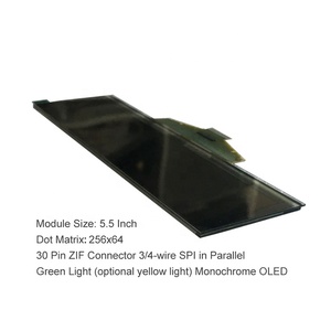 Pantalla OLED de 5.5 pulgadas, resolución 256*64, controlador SSD1322, interfaz SPI, pantalla LCD con ángulo de visión completo - Product Image 2