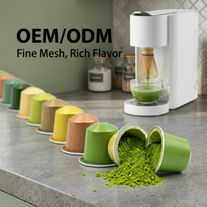 2026 Trending Matcha Capsules Multi-Flavor Pods Instant Hot Cold Brew Clean Energy Bioavailable Wellness Routine Drink - Product Image 1