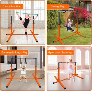 Barre de gymnastique IUNNDS pour enfants, barre horizontale d'entraînement pour enfants, équipement de gymnastique, barre horizontale d'intérieur - Product Image 6