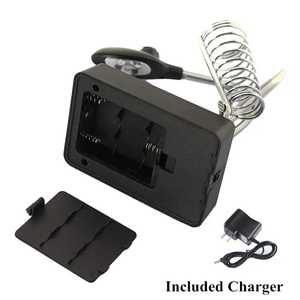 2.5X 7.5X <span class=keywords><strong>10X</strong></span> مصباح ليد يد العون المكبر لحام محطة ، عدسة مكبرة الوقوف مع مساعد المشبك و التمساح كليب - Product Image 5