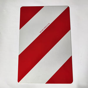 Panneau d'avertissement de trafic de stationnement de camion européen Plaque en aluminium réfléchissante Panneau d'avertissement ultra large et ultra haut Panneaux de signalisation routière Trafic - Product Image 3