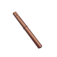 Tige de roue motrice en laiton usiné CNC de précision, tube en bakélite, accessoires de vélo 3/4/5 axes