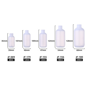 Black Frosted Plastic <b>Bottles</b> 60ml 120ml With <b>Pump</b> Spray For Skincare Packaging - Product Image 3
