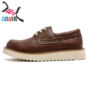 Chaussures Décontractées Hommes de Qualité Supérieure, Modèle Personnalisé, Baskets en Cuir à Enfiler ou à Lacets, Style Marche - Product Image 1