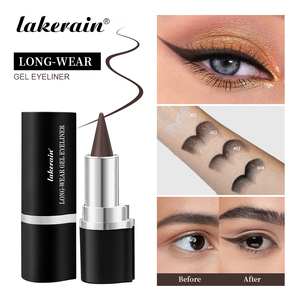 Eyeliner <span class=keywords><strong>Gel</strong></span> <span class=keywords><strong>en</strong></span> Gros Imperméable Fini Mat Marque Privée Lissant Longue Tenue Haute Pigmentation pour Yeux Sensibles - Product Image 2