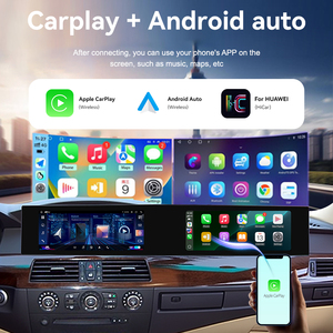 Écran ZWNAV <span class=keywords><strong>21</strong></span> pouces pour BMW Série 5 E60 2004-2012 Système CCC Qualcomm Android Lecteur DVD multimédia pour voiture Autoradio Stéréo Carplay - Product Image 4