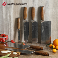 Nouveau produit Vg-10 couteau d'office de cuisine durable en acier au carbone damas avec manche en palissandre doré, élégant et noble
