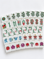 Pré-vente Juillet : Ensemble de Mahjong Américain de Luxe Moderne, 160 Tuiles en Acrylique Personnalisées, Jeux de Société en Gros
