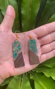 Pendientes Ligeros de Resina y Madera, Joyería Hecha a Mano, Inspirada en la Naturaleza, Estilo Bohemio, Regalo Perfecto para Mujeres, Adolescentes y Niñas - Product Image 6