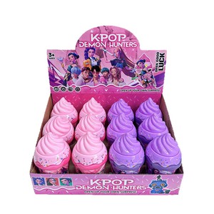 Llavero de goma suave de cazadora de brujas de dibujos animados, colgante de caja sorpresa de helado, juguete de <span class=keywords><strong>anime</strong></span> de moda para niños - Product Image 5