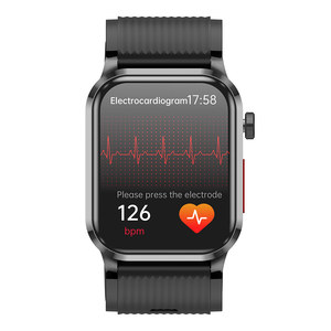 Reloj Inteligente con Bomba de Aire, Monitor de Salud, ECG, Frecuencia Cardíaca, Rastreador de Actividad Física, Proveedor de Relojes Inteligentes de Marca Privada OEM - Product Image 6