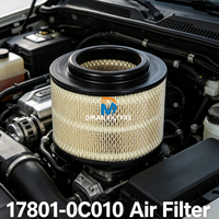 Filtre à air moteur haute performance 17801-0C010 AF26501 P902609 17801-0C020 pour pick-up diesel de taille moyenne, véhicule tout-terrain