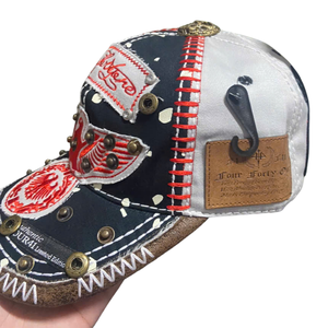 Gorra de Béisbol Dobby de 5 Paneles Unisex de Moda, Directo de Fábrica, con Remache de Letra, Estilo Deportivo Casual, Transpirable, Impermeable y Ajustable - Product Image 2