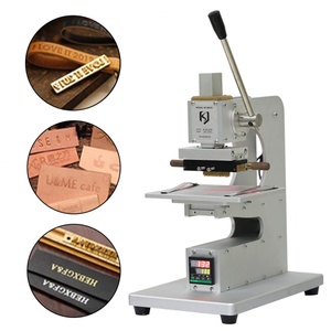 Machine à estamper à chaud portable, machine à estamper à la feuille d'or, machine à estamper sur cuir avec logo personnalisé pour portefeuille - Product Image 1