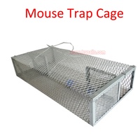 Piège à serpents et souris en métal pour extérieur, avec deux portes, pour capture vivante