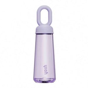 Petals-Shaped Reusable Water Bottlefood Safe <b>Plastic</b> Drinkwarehigh-Value Portable Car Cupstraw Adults Outdoor Useunbreakable - Product Image 4