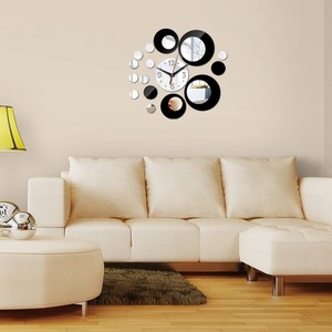 Acrylic <b>Wall</b> <b>Clock</b> Mirror Sticker Home Living Room Office <b>Decoration</b> Black Easy Install Creative Gift Mirror <b>Wall</b> <b>Clock</b> - Product Image 2
