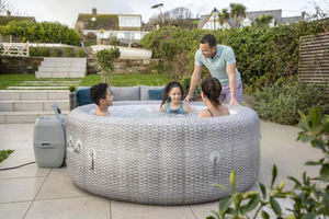 Pour Bestway 60019 Honolulu Portable Outdoor <span class=keywords><strong>Spa</strong></span> PVC <span class=keywords><strong>Gonflable</strong></span> Whirlpool Hot Tub pour 4-6 Adultes - Product Image 6