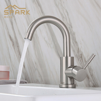 Robinet d'évier de cuisine contemporain de bonne qualité, lavabo Commercial, appartement, robinets à poignée unique en acier inoxydable 304