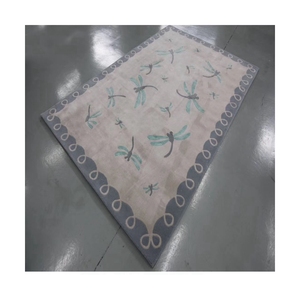 Tùy Chỉnh Thiết Kế Len Thảm 200X400Cm Trắng Mềm Thảm Handmade Tufted Phòng Khách Hiện Đại Khu Vực Thảm - Product Image 5