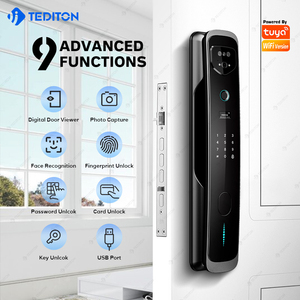Cerradradas inteligentes con Wifi vân tay tự động điện tử thông minh Nhận dạng khuôn mặt thông minh khóa cửa với máy ảnh - Product Image 2