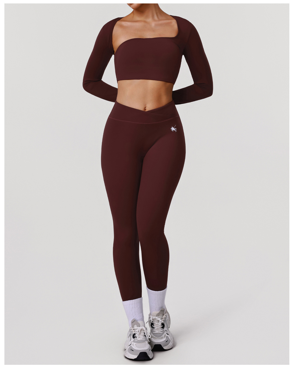 Gym Wear Reversible Plus Size Transparent Hollowed-out Beautiful Back Sports Top Yoga Dress Stretchy Buttock-raising Fitness · image 5