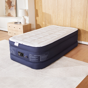 Cama de colchón de aire acolchada <span class=keywords><strong>individual</strong></span> Cama de aire autoinflable duradera elevada de <span class=keywords><strong>doble</strong></span> <span class=keywords><strong>altura</strong></span> con bomba integrada - Product Image 5