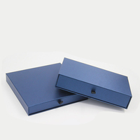 Boîtes à tiroir coulissantes de luxe personnalisées, imprimées, biodégradables, écologiques, rigides, avec insert en mousse pour chaussettes, emballage cadeau