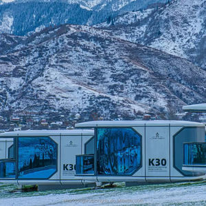 Vente en gros de maisons conteneur de luxe préfabriquées pour l'extérieur/Maison préfabriquée <span class=keywords><strong>Caravane</strong></span> de <span class=keywords><strong>camping</strong></span> Chambre à coucher/Capsule de remorque de voyage pour <span class=keywords><strong>camping</strong></span>-car - Product Image 6