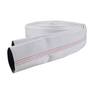 Tuyau d'incendie en toile par rouleau, 4 pouces, 10 bars, haute pression, pour camion, avec buse pulvérisatrice en caoutchouc, 1 1/2 (65 mm), 1/2 (15 mm), 3/2 (38 mm), tuyau PVC - Product Image 2